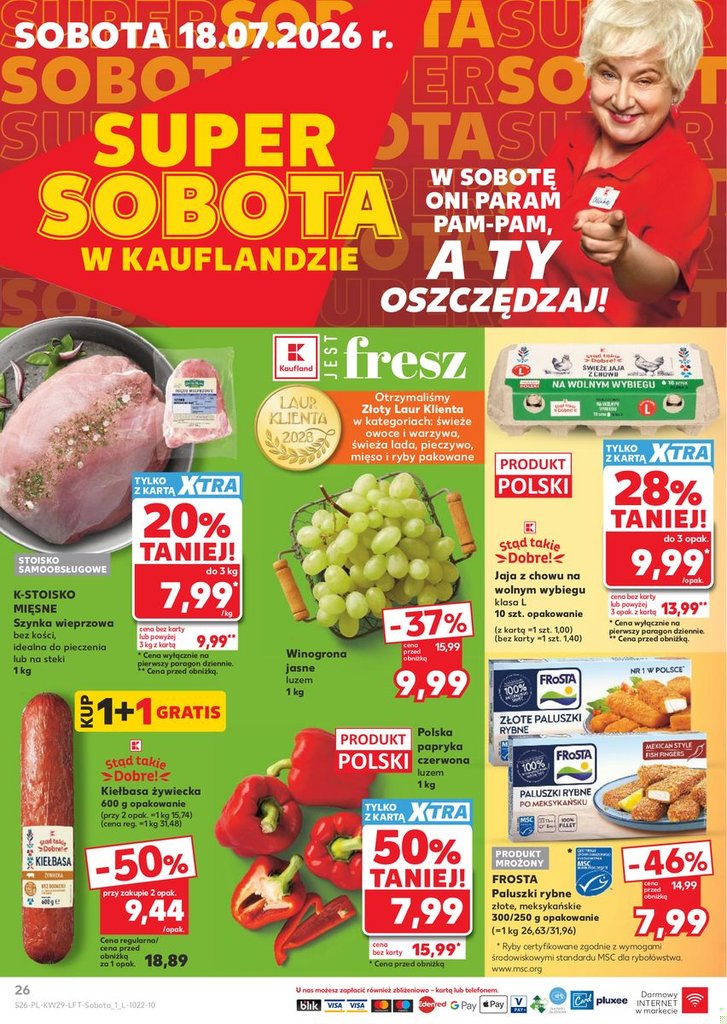 Kaufland gazetka promocyjna 16.07-22.07.2026 — strona 26 z 72