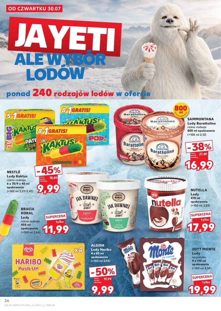 Kaufland gazetka promocyjna 30.07-05.08.2026 — strona 26 z 70