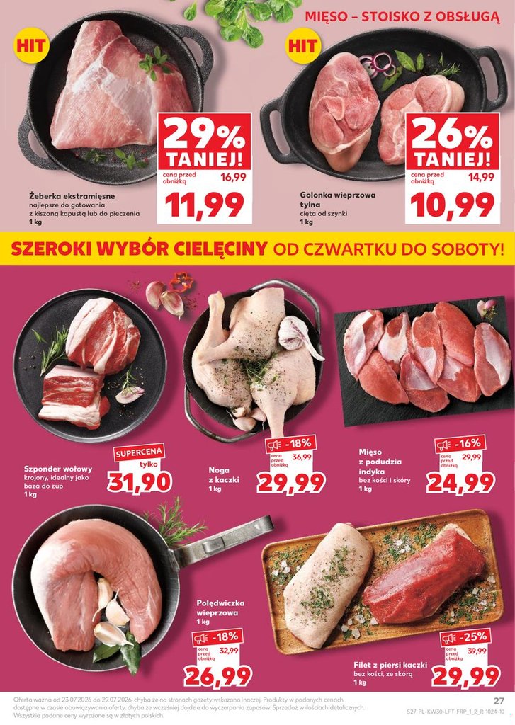 Kaufland gazetka promocyjna 23.07-29.07.2026 — strona 27 z 70