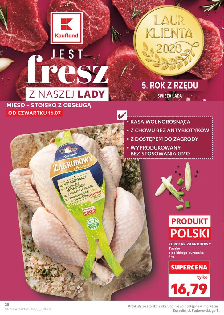 Kaufland gazetka promocyjna 16.07-22.07.2026 — strona 28 z 72
