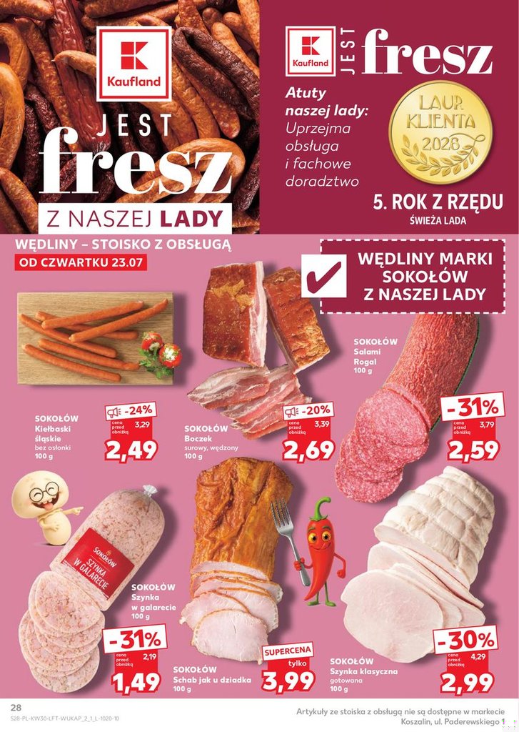 Kaufland gazetka promocyjna 23.07-29.07.2026 — strona 28 z 70