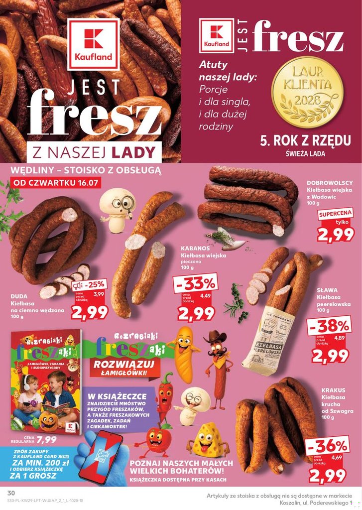 Kaufland gazetka promocyjna 16.07-22.07.2026 — strona 30 z 72