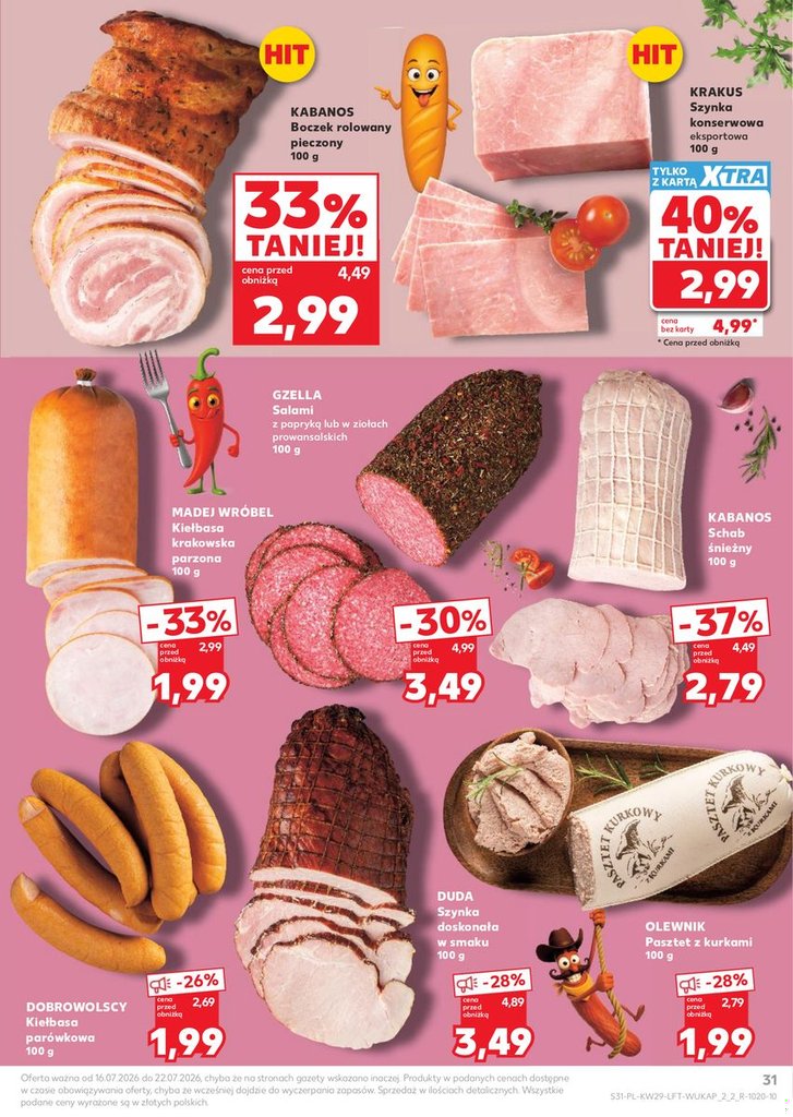 Kaufland gazetka promocyjna 16.07-22.07.2026 — strona 31 z 72