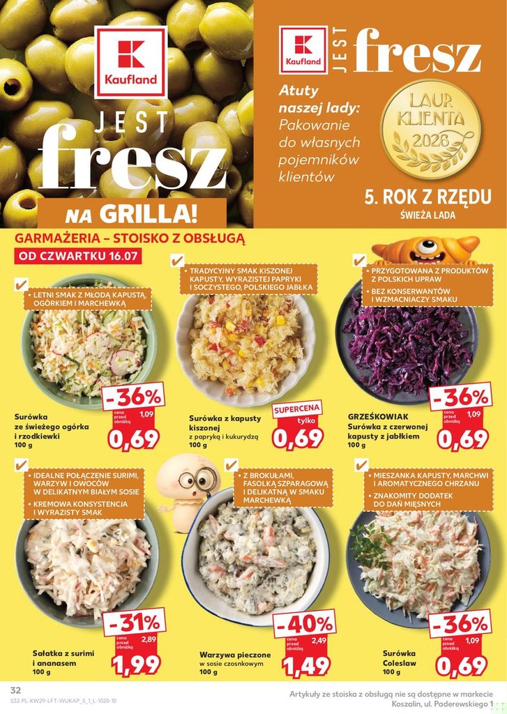 Kaufland gazetka promocyjna 16.07-22.07.2026 — strona 32 z 72