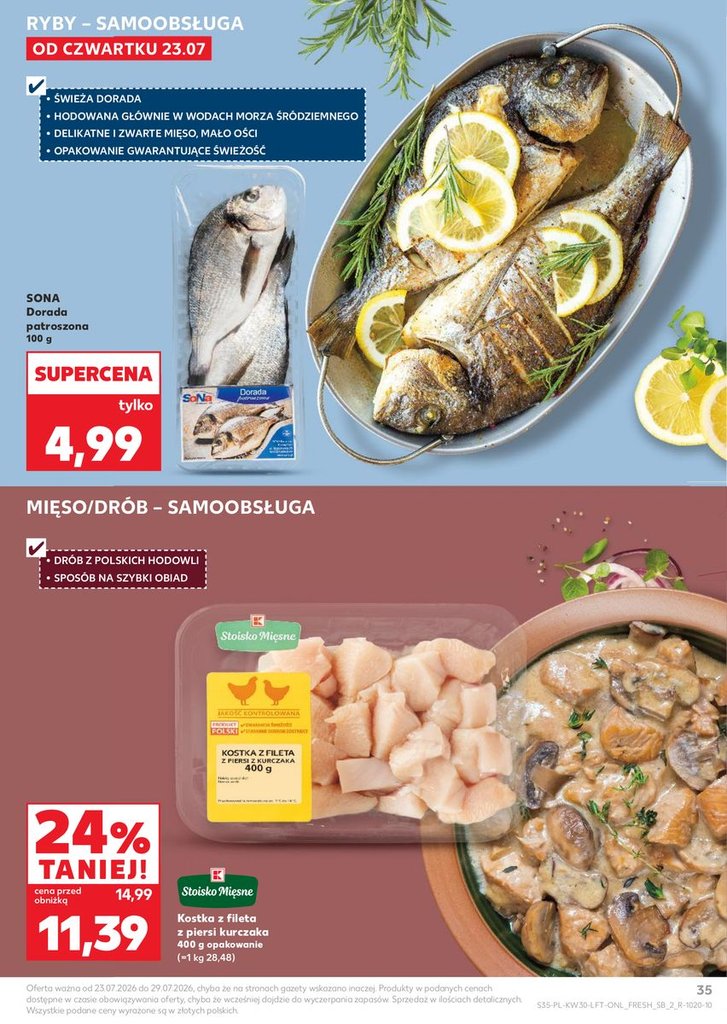 Kaufland gazetka promocyjna 23.07-29.07.2026 — strona 35 z 70
