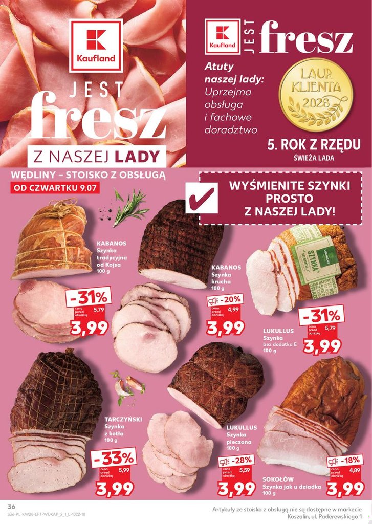 Kaufland gazetka promocyjna 09.07-15.07.2026 — strona 36 z 82