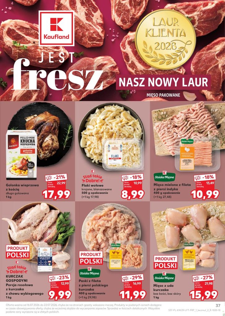 Kaufland gazetka promocyjna 16.07-22.07.2026 — strona 37 z 72