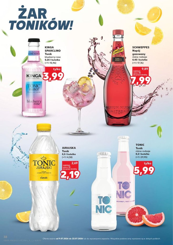 Kaufland gazetka promocyjna 09.07-22.07.2026 — strona 38 z 40