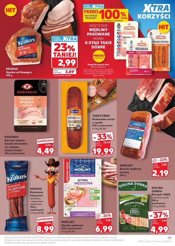Kaufland gazetka promocyjna 23.07-29.07.2026 — strona 39 z 70