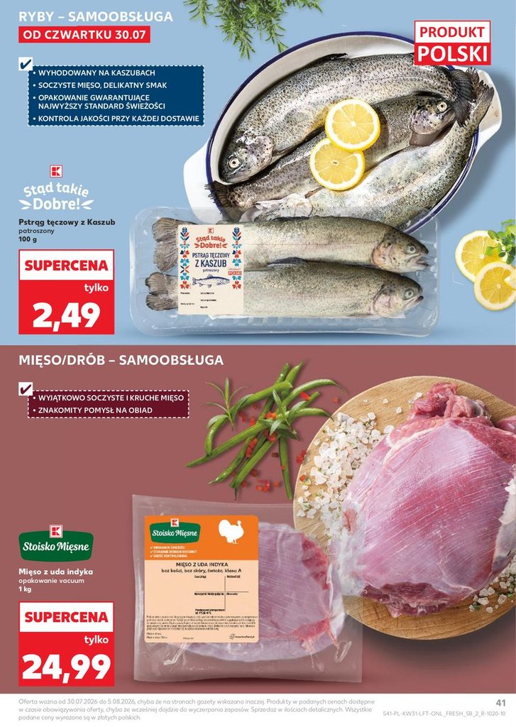 Kaufland gazetka promocyjna 30.07-05.08.2026 — strona 41 z 70