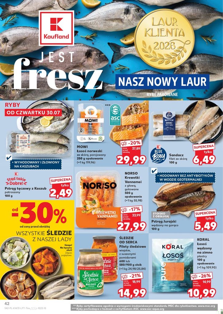 Kaufland gazetka promocyjna 30.07-05.08.2026 — strona 42 z 70