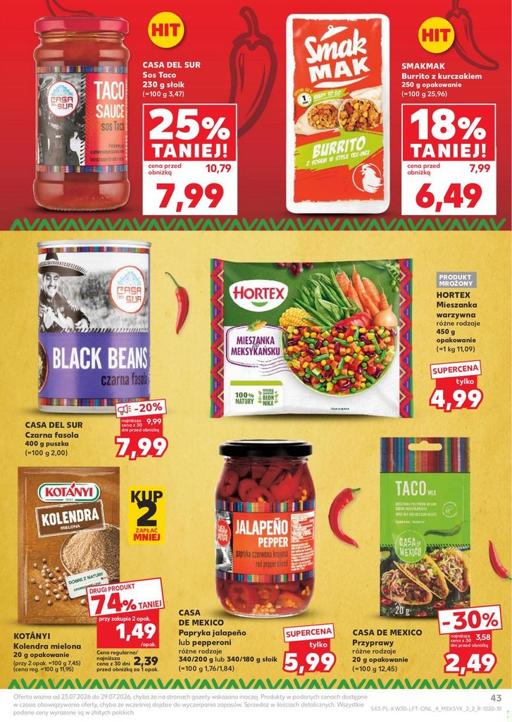 Kaufland gazetka promocyjna 23.07-29.07.2026 — strona 43 z 70