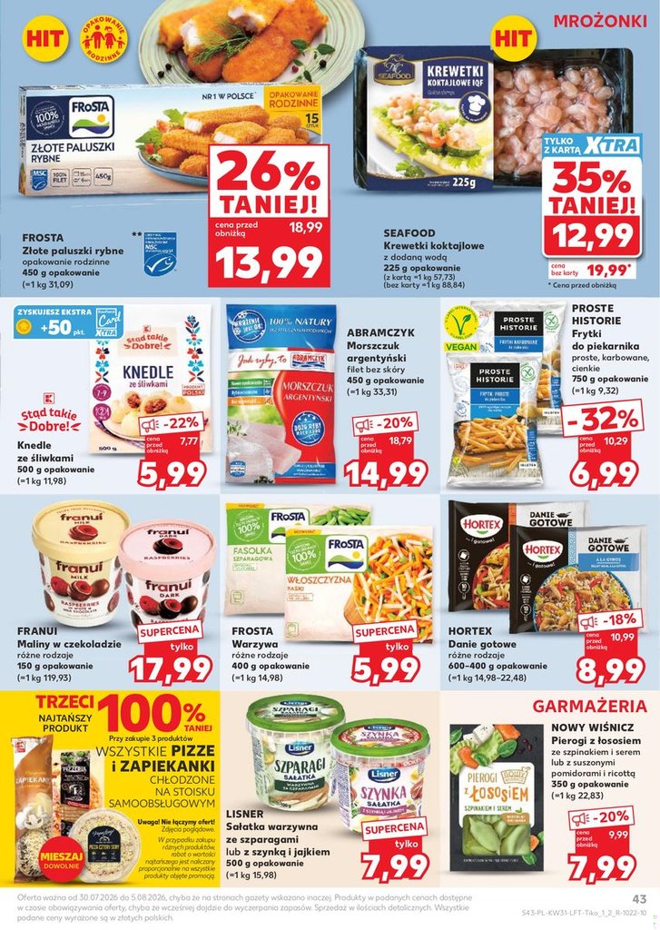Kaufland gazetka promocyjna 30.07-05.08.2026 — strona 43 z 70
