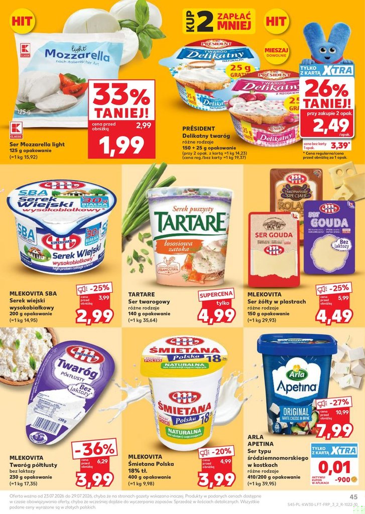 Kaufland gazetka promocyjna 23.07-29.07.2026 — strona 45 z 70