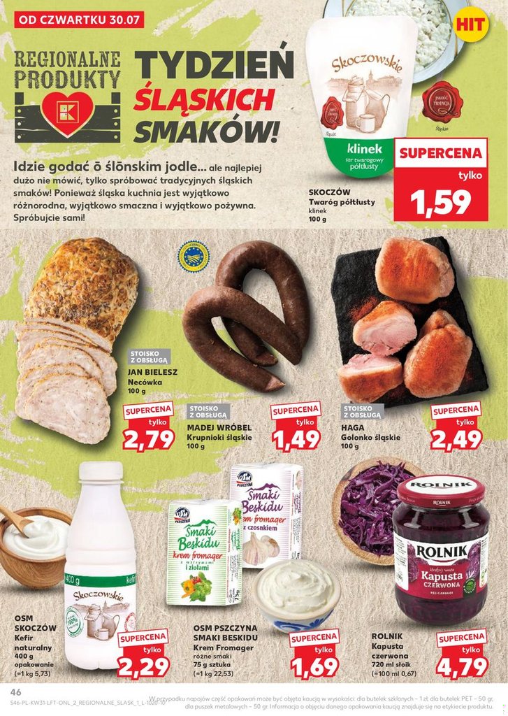 twaróg półtłusty klinek