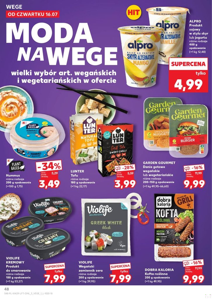 Kaufland gazetka promocyjna 16.07-22.07.2026 — strona 48 z 72