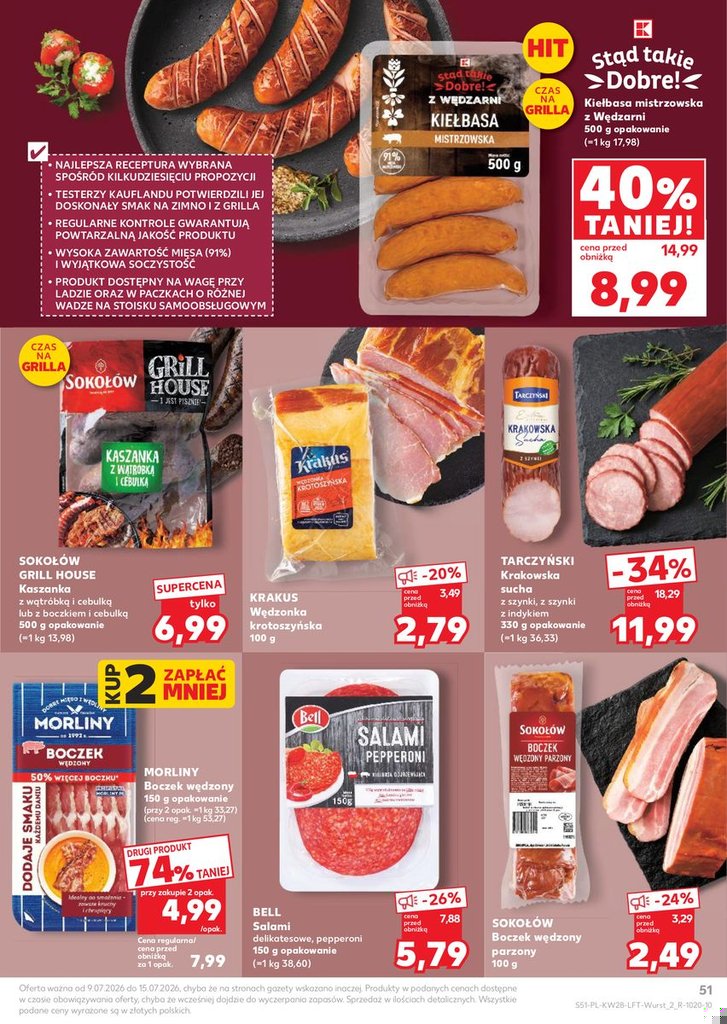 Kaufland gazetka promocyjna 09.07-15.07.2026 — strona 51 z 82