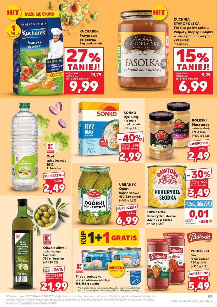 Kaufland gazetka promocyjna 16.07-22.07.2026 — strona 53 z 72