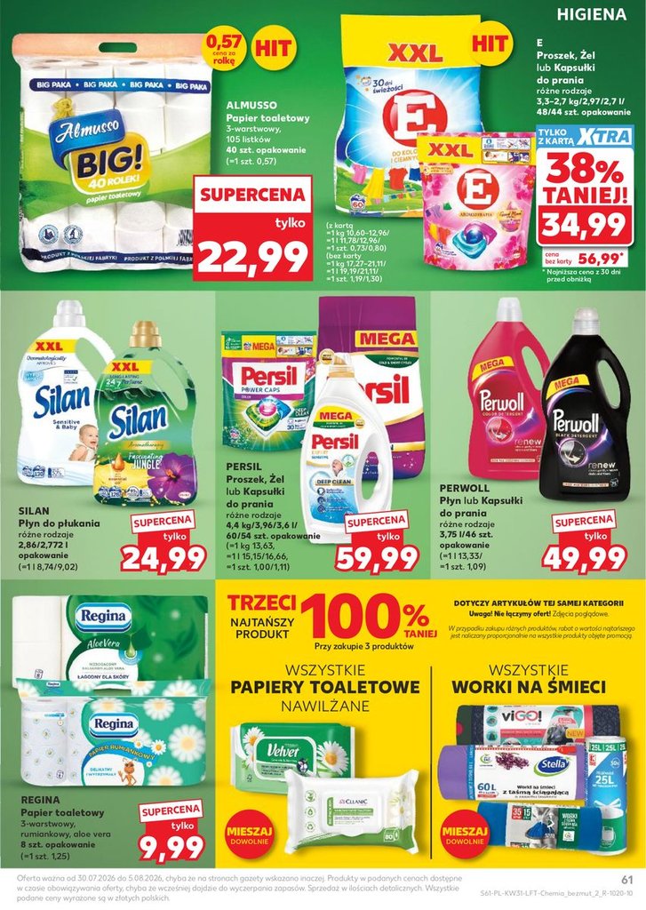 Kaufland gazetka promocyjna 30.07-05.08.2026 — strona 61 z 70