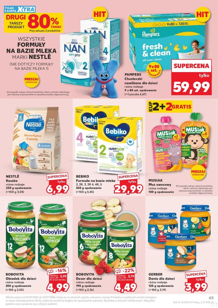 Kaufland gazetka promocyjna 16.07-22.07.2026 — strona 65 z 72