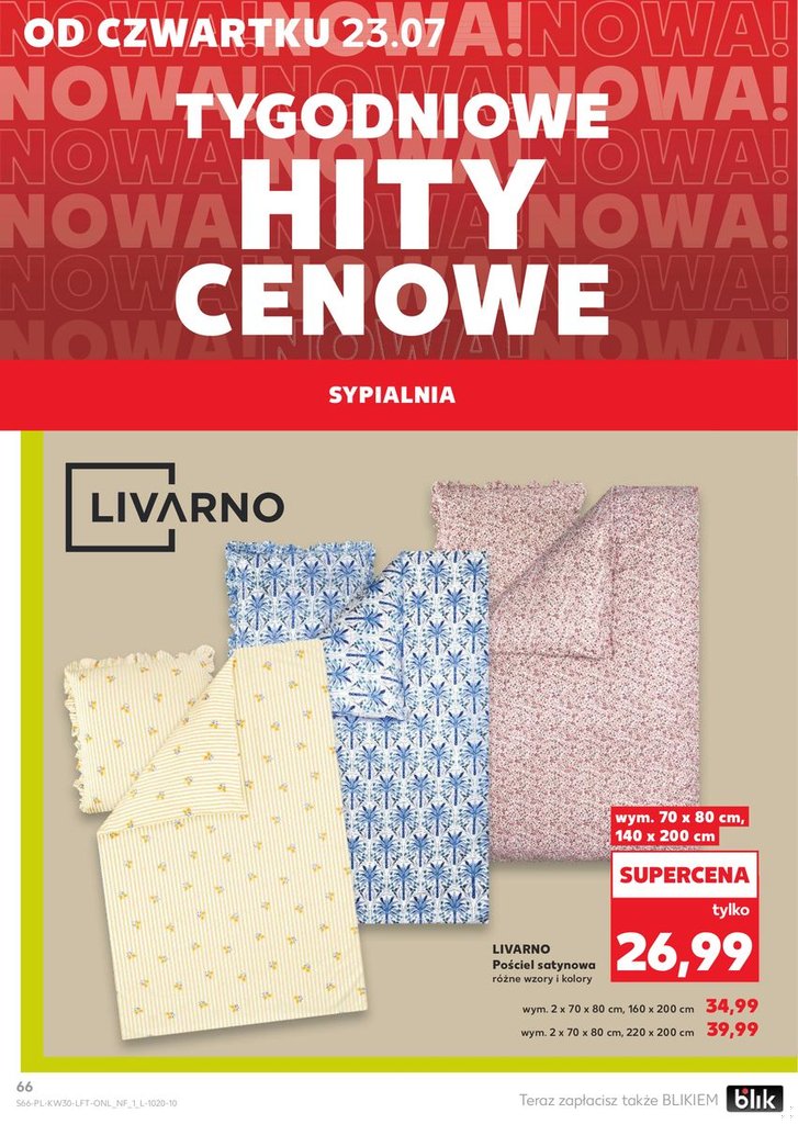 Kaufland gazetka promocyjna 23.07-29.07.2026 — strona 66 z 70