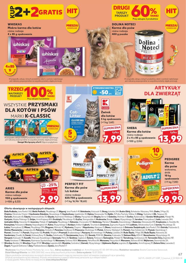 Kaufland gazetka promocyjna 16.07-22.07.2026 — strona 67 z 72