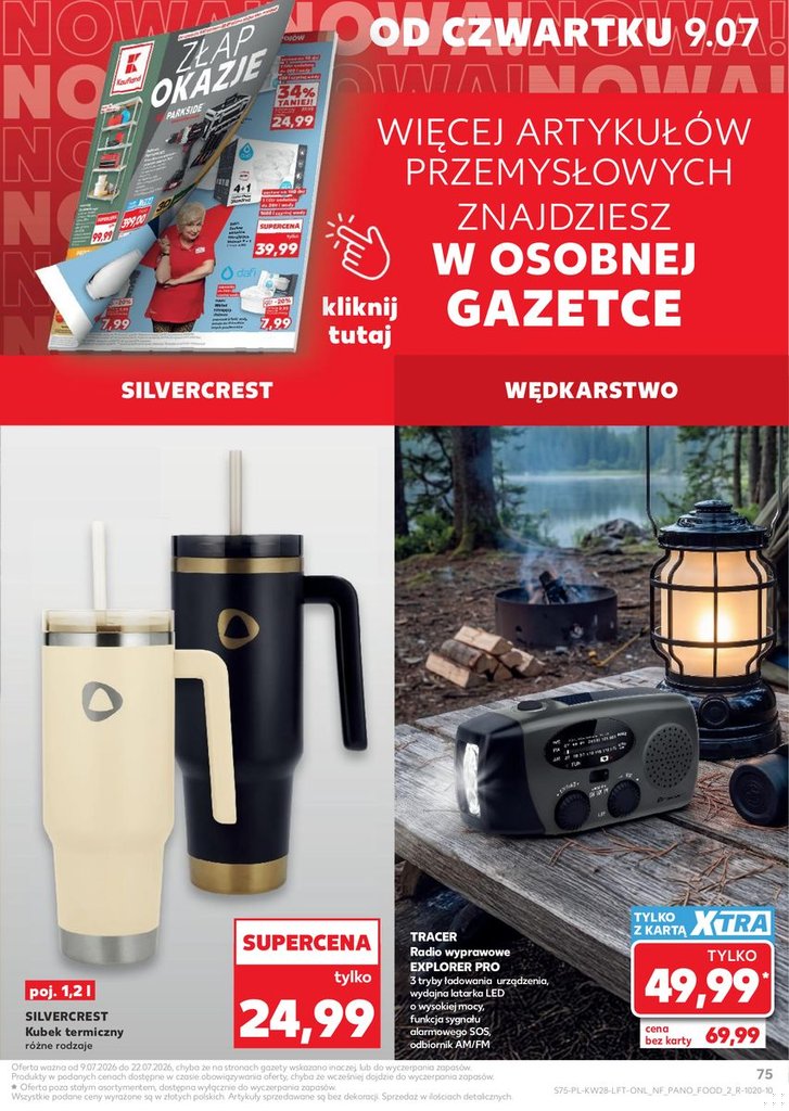 Kaufland gazetka promocyjna 09.07-15.07.2026 — strona 75 z 82