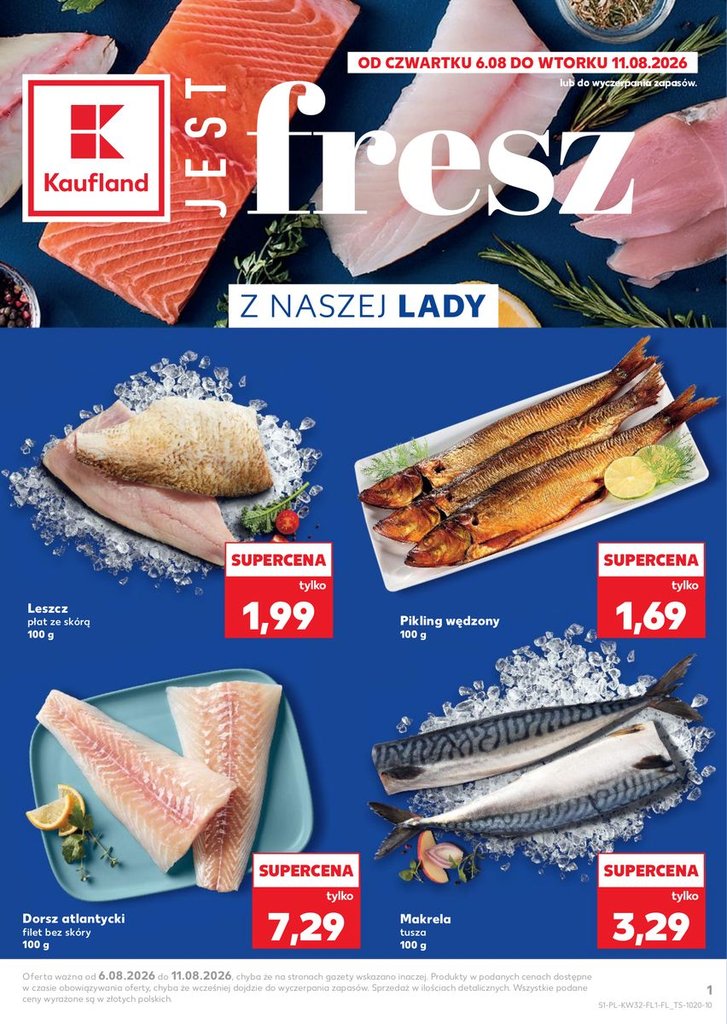 Kaufland gazetka promocyjna 06.08-11.08.2026 — strona 1 z 2