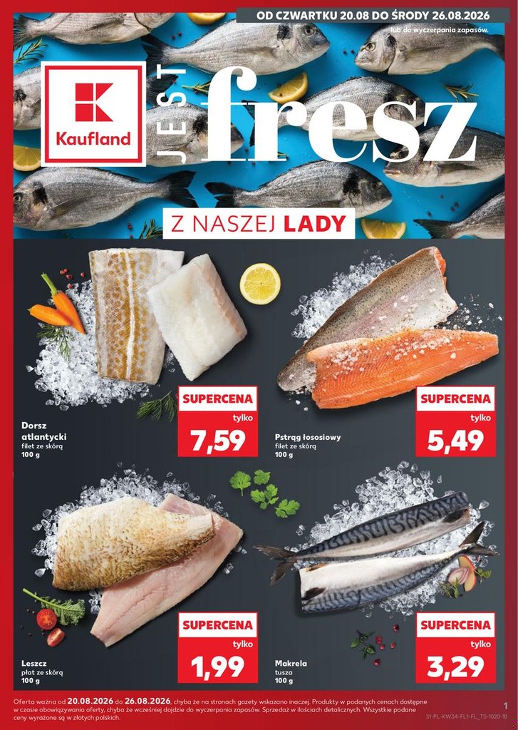 Kaufland gazetka promocyjna 20.08-26.08.2026 — strona 1 z 2