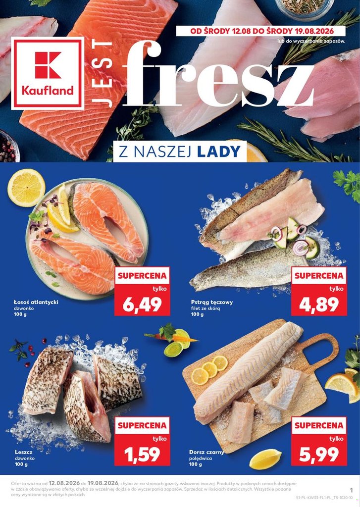 Kaufland gazetka promocyjna 12.08-19.08.2026 — strona 1 z 2