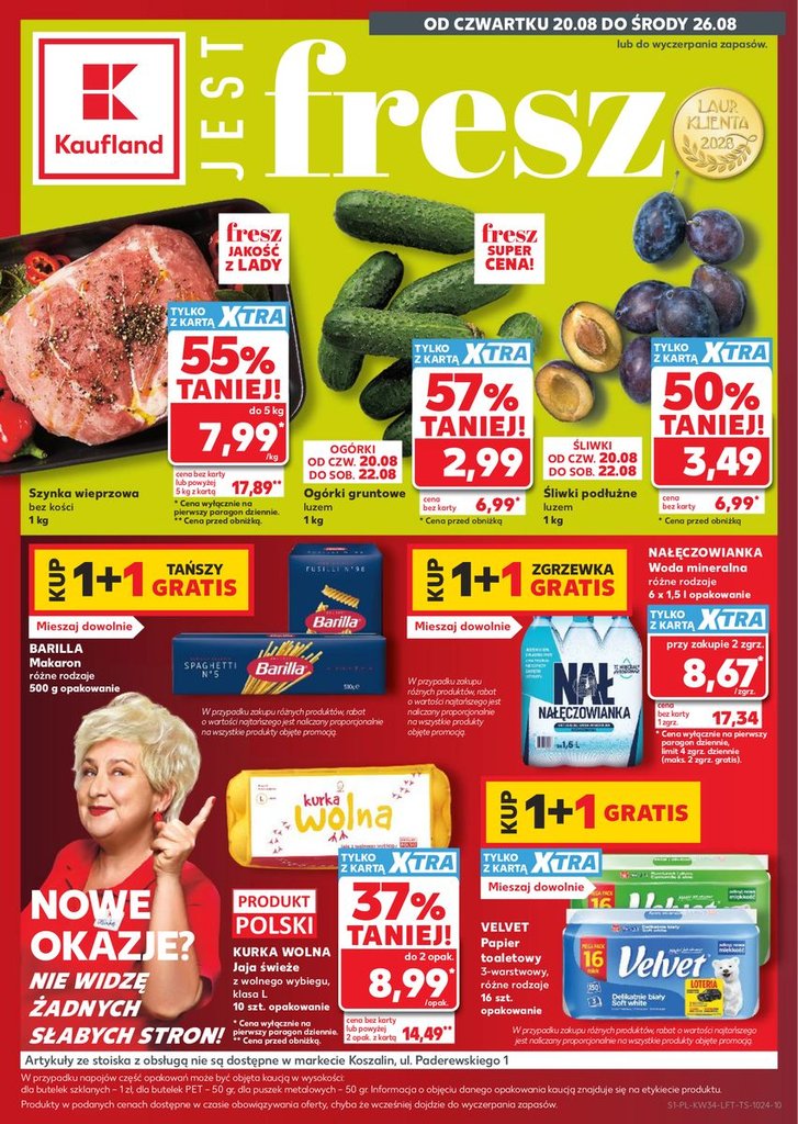 Kaufland gazetka promocyjna 20.08-26.08.2026 — strona 1 z 58