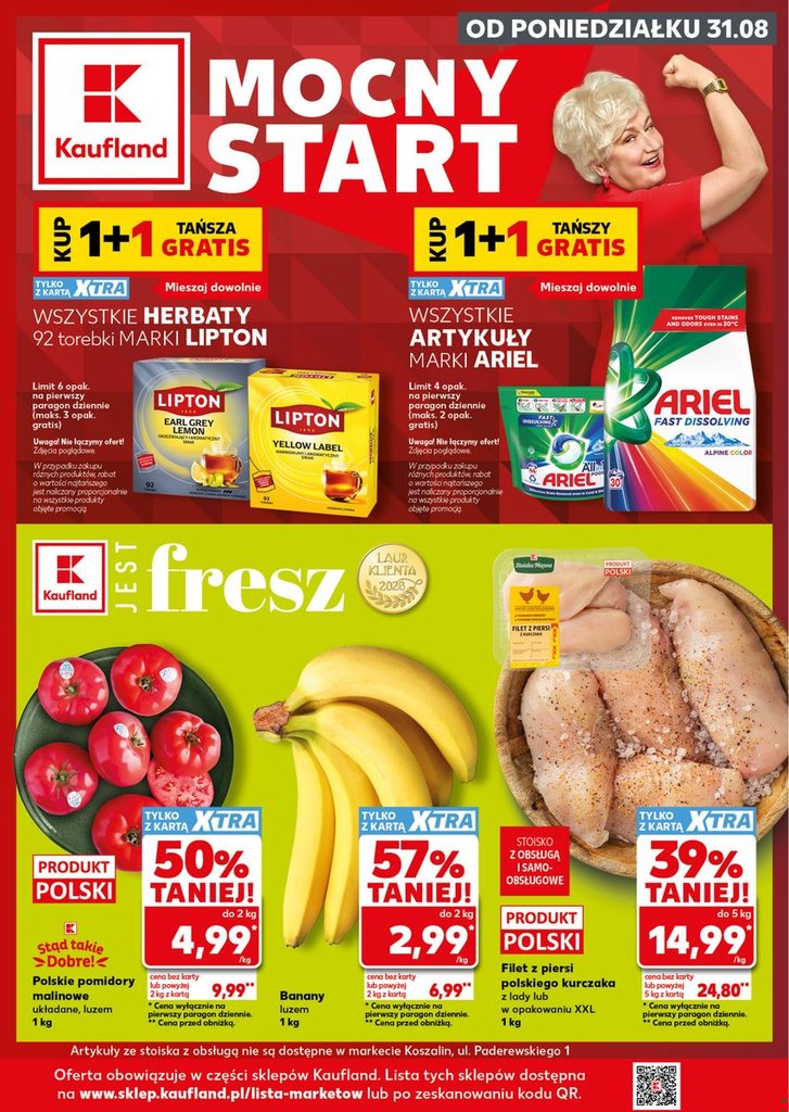 Kaufland — Mocny Start PL35 (31.08-2.09, część sekcji do 9.09) — okładka