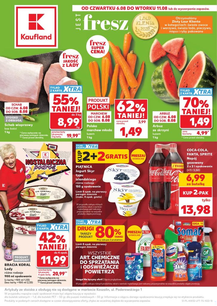 Kaufland gazetka promocyjna 06.08-11.08.2026 — strona 1 z 64