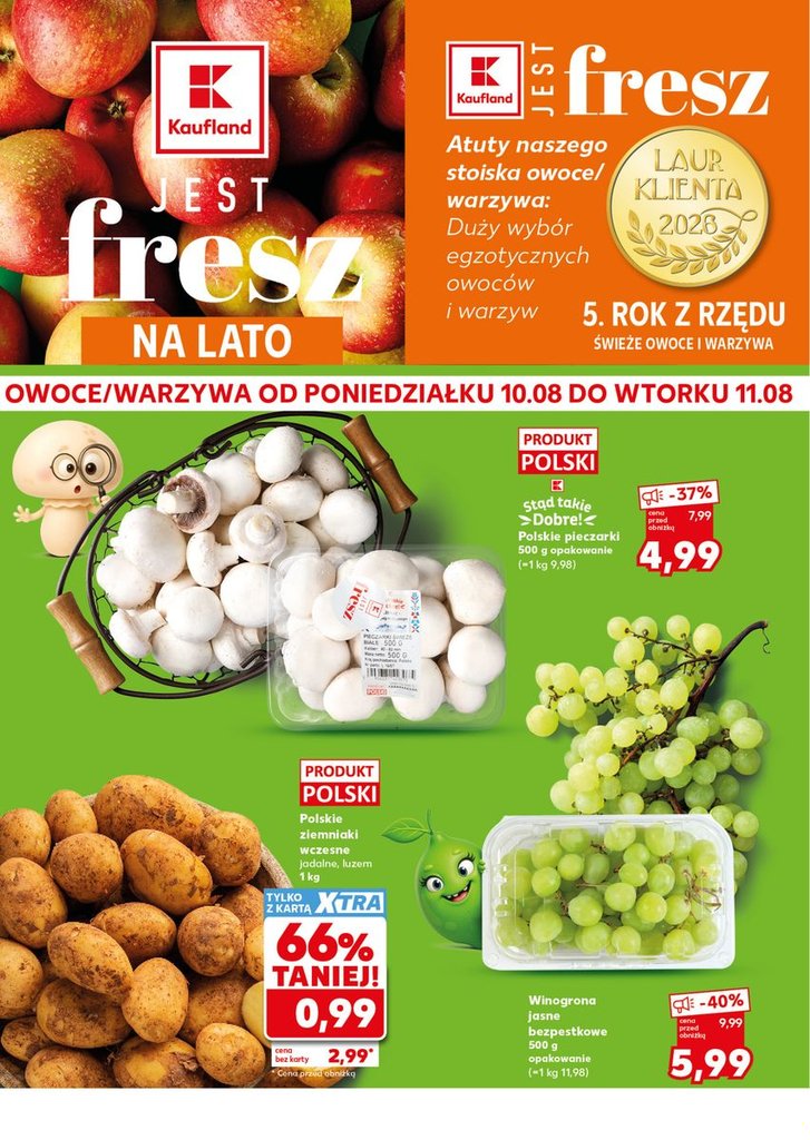 Kaufland gazetka promocyjna 10.08-11.08.2026 — strona 2 z 24