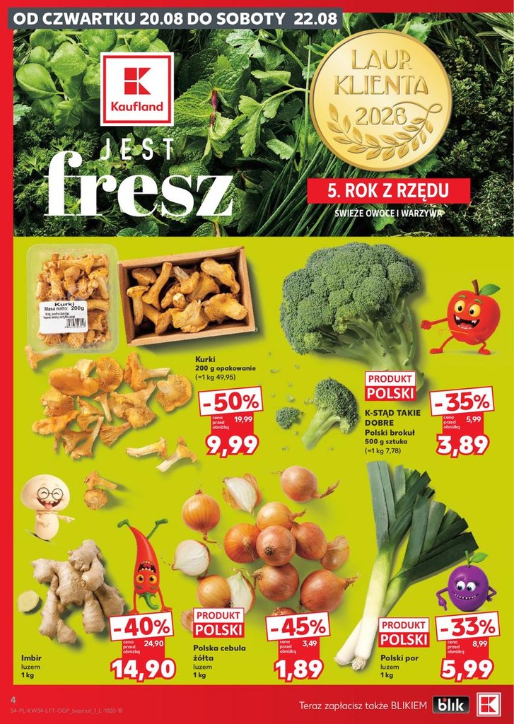 Kaufland gazetka promocyjna 20.08-26.08.2026 — strona 4 z 58
