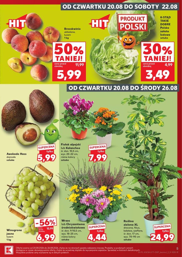 Kaufland gazetka promocyjna 20.08-26.08.2026 — strona 5 z 58