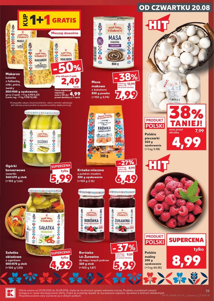 Kaufland gazetka promocyjna 20.08-26.08.2026 — strona 19 z 58