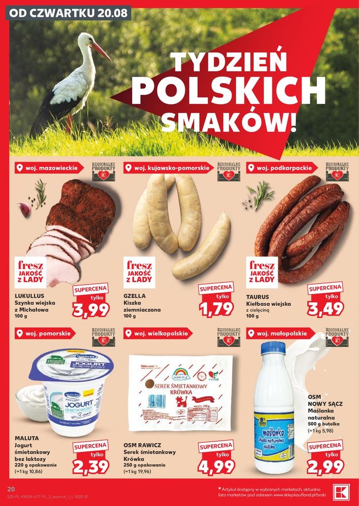 Kaufland gazetka promocyjna 20.08-26.08.2026 — strona 20 z 58