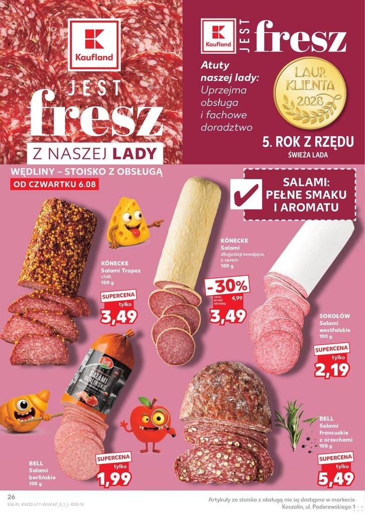 Kaufland gazetka promocyjna 06.08-11.08.2026 — strona 26 z 64