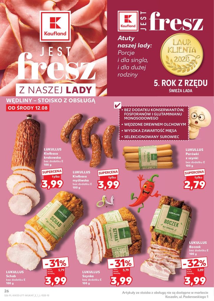 Kaufland gazetka promocyjna 12.08-19.08.2026 — strona 26 z 66