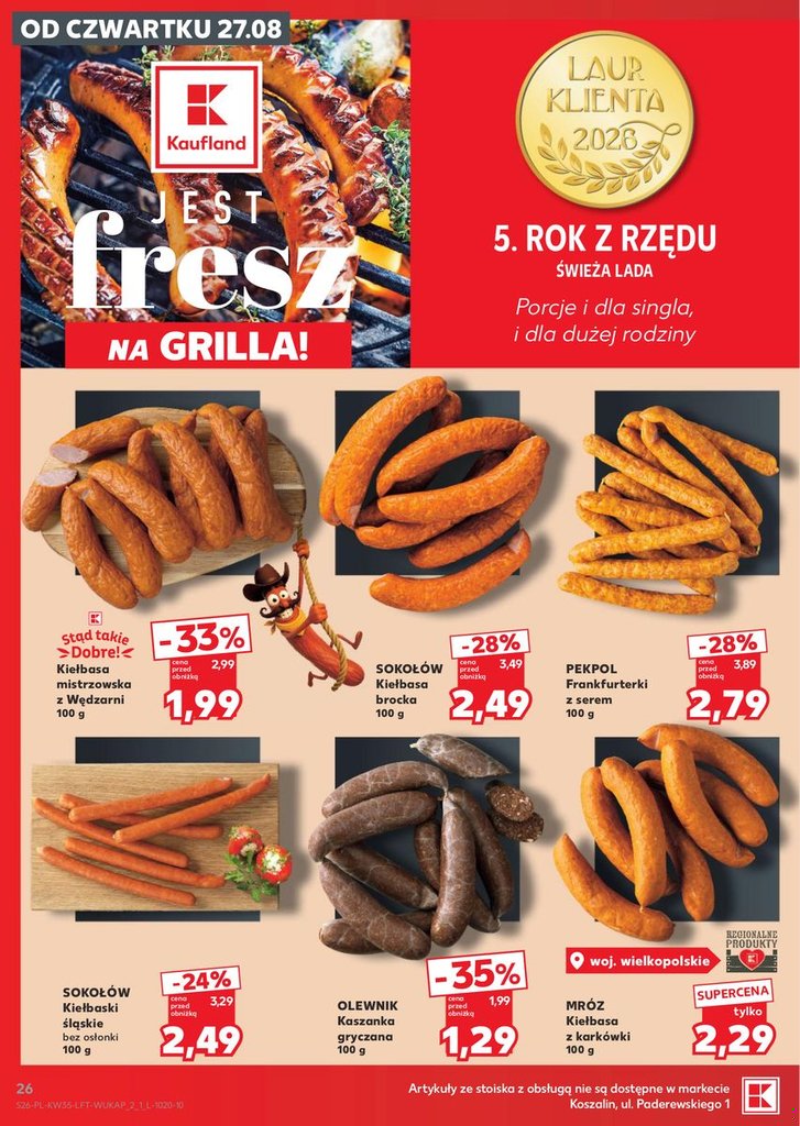 Kaufland gazetka promocyjna 27.08-02.09.2026 — strona 26 z 68