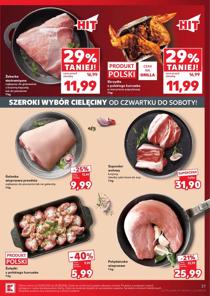 Kaufland gazetka promocyjna 20.08-26.08.2026 — strona 27 z 58