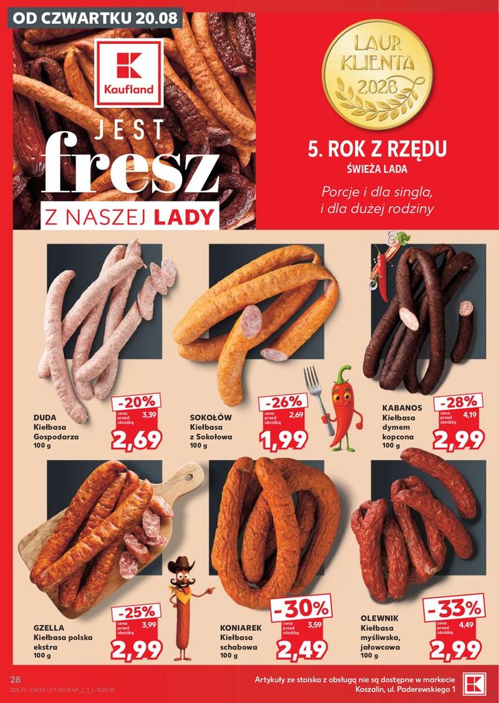Kaufland gazetka promocyjna 20.08-26.08.2026 — strona 28 z 58
