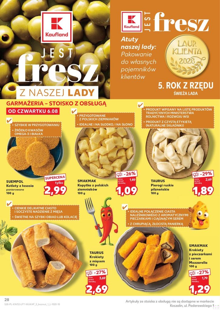 Kaufland gazetka promocyjna 06.08-11.08.2026 — strona 28 z 64