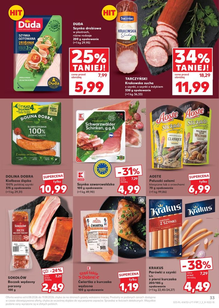 Kaufland gazetka promocyjna 06.08-11.08.2026 — strona 33 z 64