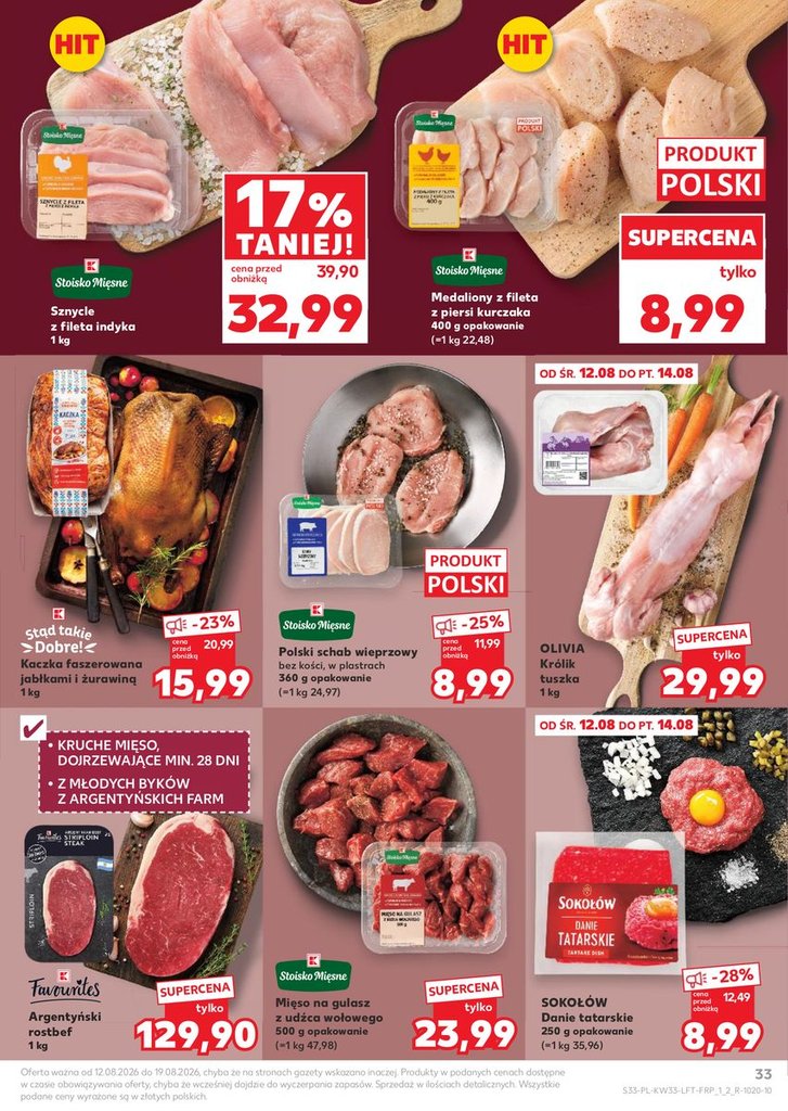 Kaufland gazetka promocyjna 12.08-19.08.2026 — strona 33 z 66