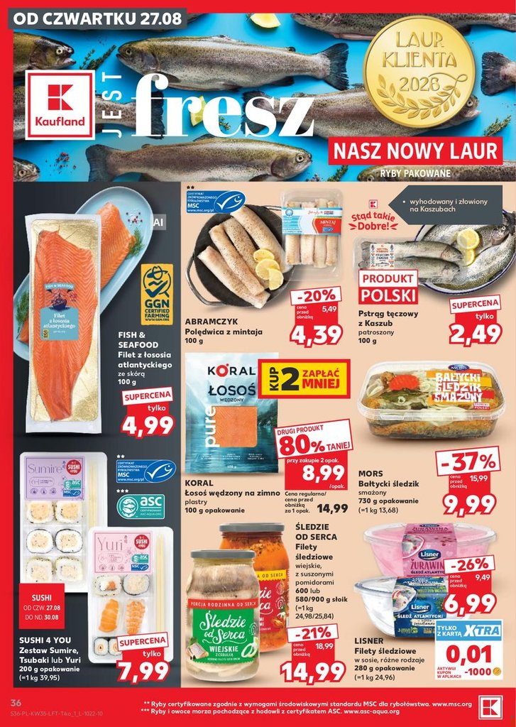 Kaufland gazetka promocyjna 27.08-02.09.2026 — strona 36 z 68