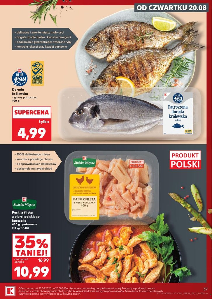 Kaufland gazetka promocyjna 20.08-26.08.2026 — strona 37 z 58