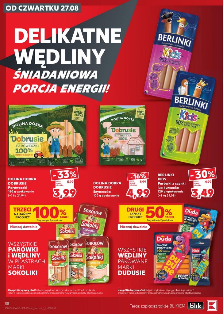 Kaufland gazetka promocyjna 27.08-02.09.2026 — strona 38 z 68