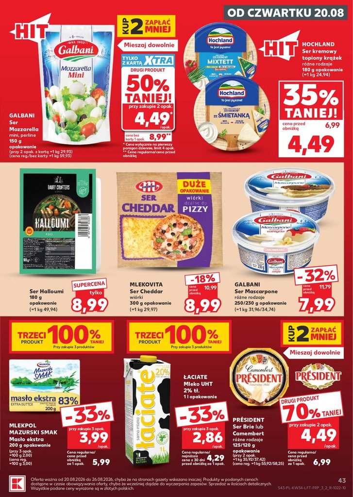Kaufland gazetka promocyjna 20.08-26.08.2026 — strona 43 z 58